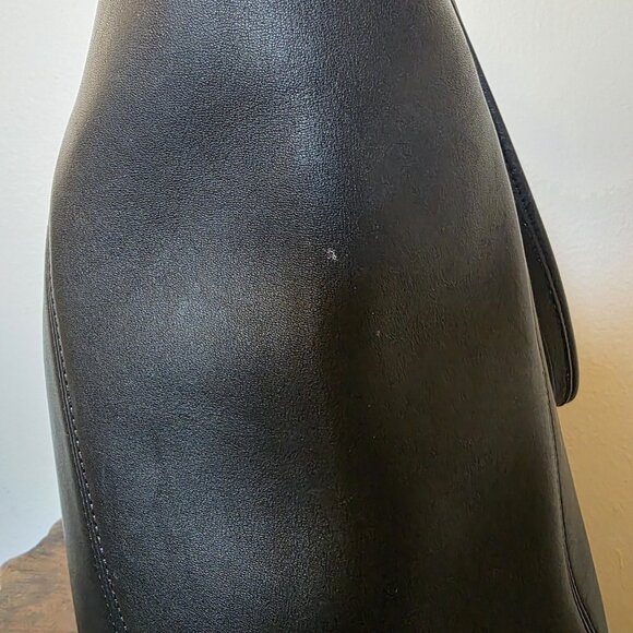 Vintage COACH LEGACY LARGE SHOPPER Black Leather Shoulder Bag Purse 9090 USA - Picture 15 of 16